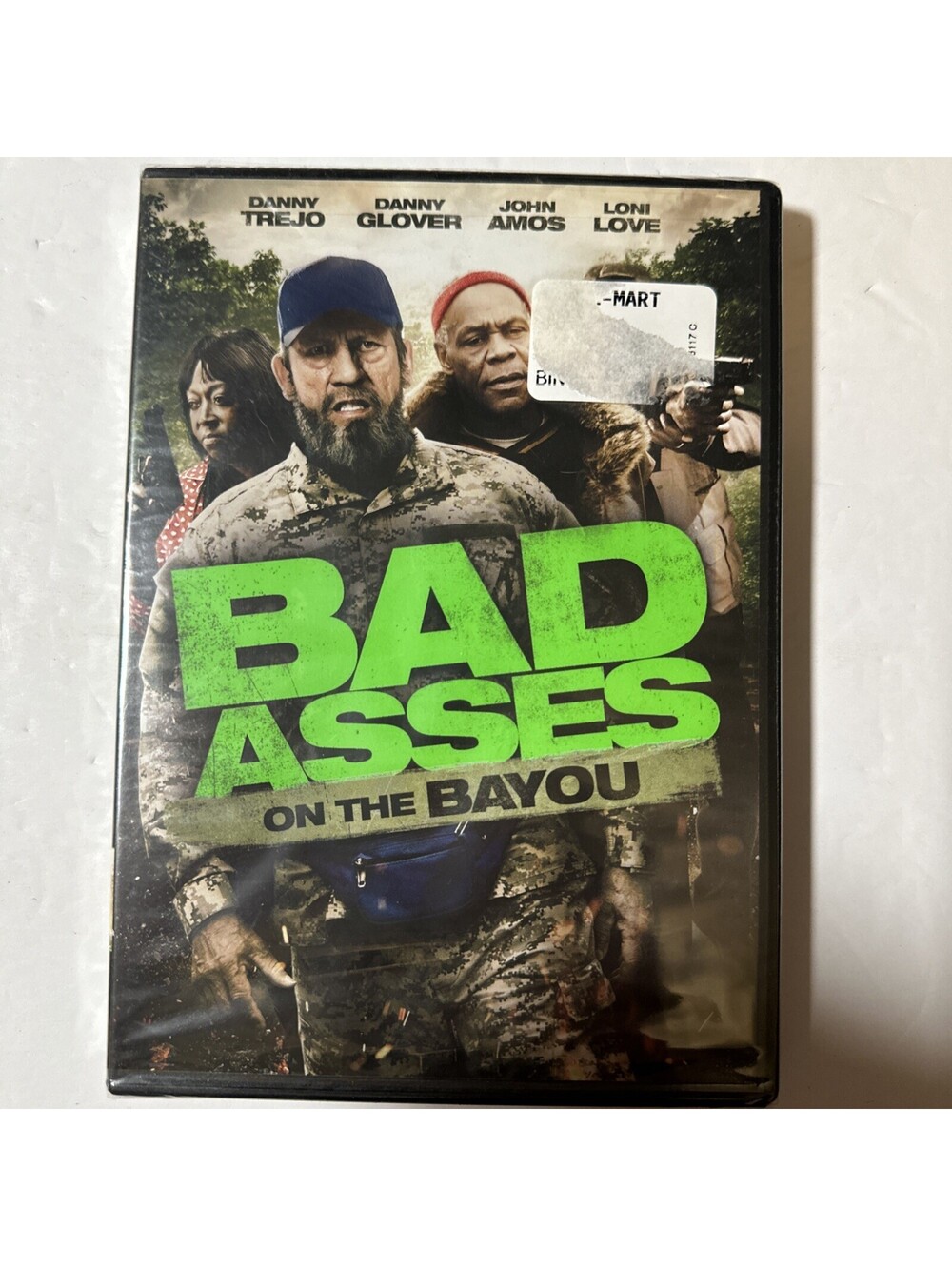 New Sealed Bad Asses on the Bayou 2015 DVD Action Crime Danny Trejo Danny Glover